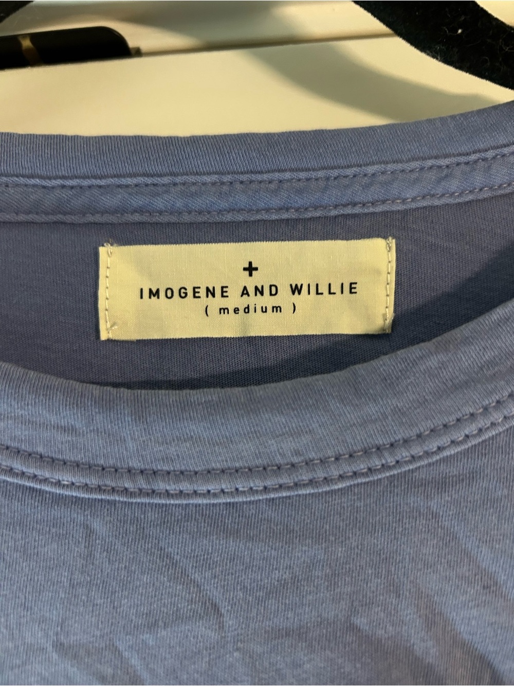 imogene + willie the "next time" tee in blue size medium - Picture 4 of 4